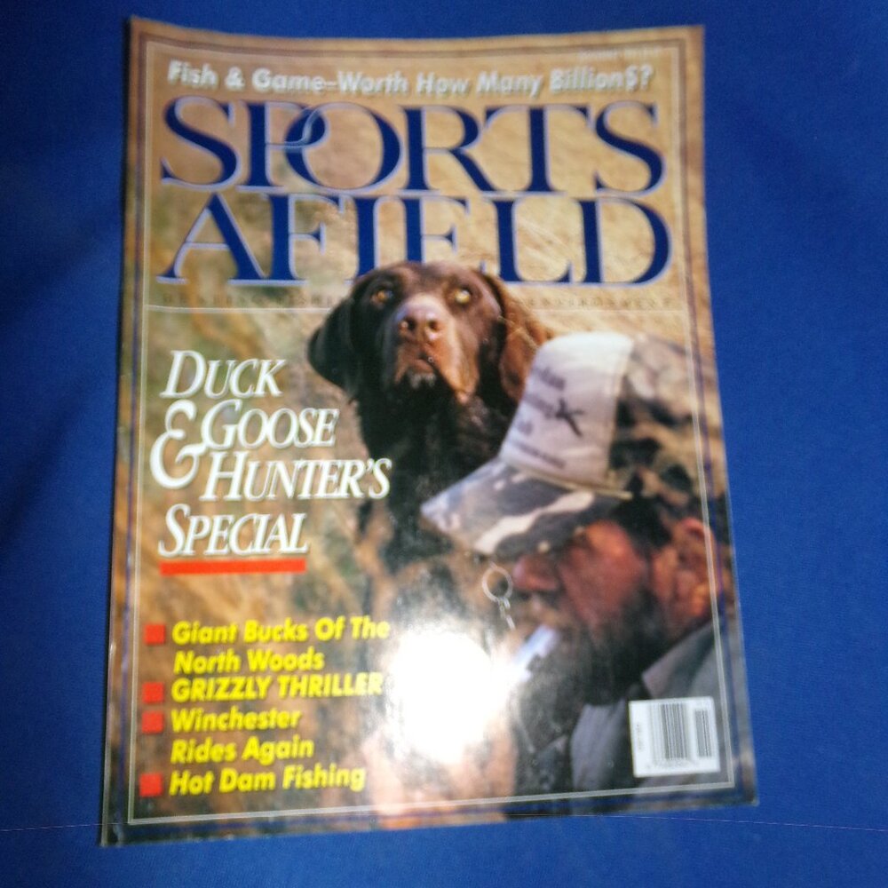 Vintage Sports Afield Magazine - November 1992 - Duck & Goose Hunter Special